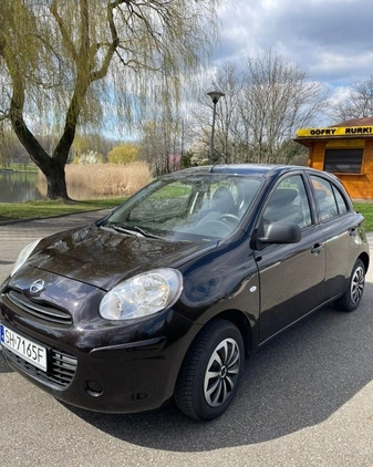 Nissan Micra cena 16300 przebieg: 95000, rok produkcji 2010 z Bytom małe 211